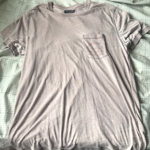 Distressed abercrombie tee